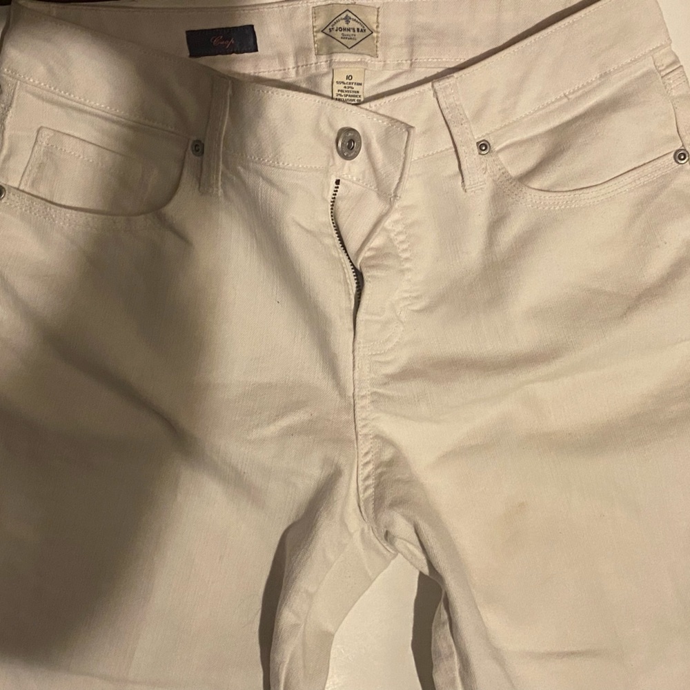 St. John’s Bay white jeans